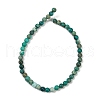 Dyed Natural Regalite/Imperial Jasper/Sea Sediment Jasper Beads Strands G-B124-C04-07-3