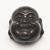 Natural Golden Sheen Obsidian Pendants G-G660-09-1