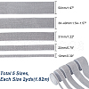 AHADERMAKER 10 Yards 5 Styles Elastic Cords OCOR-GA0001-81-2