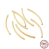 925 Sterling Silver Tube Beads STER-D035-12G-02-4