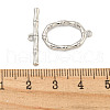 Brass Toggle Clasps KK-A223-13P-6