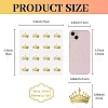 8 Sheets Plastic Waterproof Self-Adhesive Picture Stickers DIY-WH0428-094-2