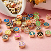 Fashewelry Alloy Enamel Spacer Beads ENAM-FW0001-001-NR-5