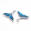 Alloy Enamel Pendants ENAM-T022-16-2