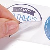 Father's Day Theme Paper Stickers X1-DIY-K038-03-4