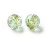 Transparent Crackle Acrylic Beads DACR-D300-01E-8mm-2