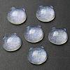 Translucent Resin Cabochons RESI-B016-02D-2