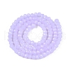 Imitation Jade Glass Beads Strands X-GLAA-T023-4mm-C01-2