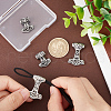 Unicraftale 4Pcs 2 Style 304 Stainless Steel Pendants STAS-UN0043-52-2