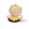 Opaque Resin Pendants RESI-S018-01C-G-3