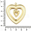 Brass Pendants KK-K401-01C-G-3