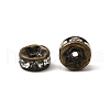Brass Rhinestone Spacer Beads RB-A014-Z6mm-01AB-NF-3