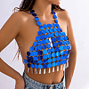 Plastic Sequin Body Chain for Women WG96636-01-1