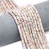 Natural Red Netstone Beads Strands G-P575-B19-4x2mm-1