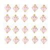 20Pcs Light Gold Alloy Enamel Charms ENAM-YW0001-36A-1
