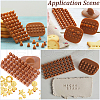 CRASPIRE 1 Set PP Plastic Letter A~Z Cookie Impress Embosser Cutter AJEW-CP0007-34-5