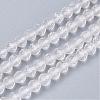 Natural Quartz Crystal Beads Strands G-D166-B-2mm-2