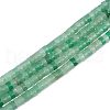 1 Strand Natural Green Aventurine Beads Strands G-NB0002-36-1
