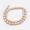 Natural Cultured Freshwater Pearl Beads Strands PEAR-F007-85A-01A-2