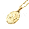 304 Stainless Steel Pendant Nacklaces For Women STAS-S124-01G-02-1