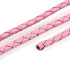 Braided Cowhide Leather Cord NWIR-N005-01D-5mm-3