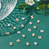 HOBBIESAY 80Pcs 2 Colors Alloy Charms FIND-HY0003-78-4