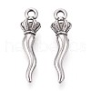 304 Stainless Steel Pendants STAS-T065-29P-1