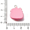Opaque Resin Pendants RESI-V011-01D-3