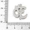 Brass ABS Imitation Pearl Connector Charms KK-R224-08P-3
