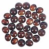 SUNNYCLUE 30Pcs 2 Style Translucent Glass Cabochons GLAA-SC0001-71-1