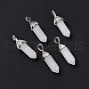 Natural White Jade Pendants G-K329-51P-2