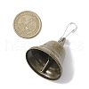 Iron Bell Pendants HJEW-JM01987-3