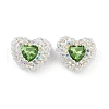 Polymer Clay Glass Rhinestone Beads CLAY-NH0001-13F-1
