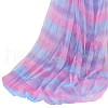 Rainbow Color Polyester Mesh Fabric DIY-WH0504-162A-1