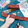   4.8~5 Yards Elephant/Cross/Rhombus Ethnic Style Polyester Jacquard Wide Ribbon OCOR-PH0004-35A-3