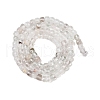 Natural Quartz Crystal Beads Strands G-RM250101-L3-4