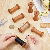 Wooden Empty Spools for Wire WOOD-WH0034-88-3