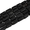 Natural Black Tourmaline Beads Strands G-F715-111-1