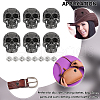 ANATTASOUL 12Sets Alloy Solid Screw Rivets FIND-AN0001-15-3