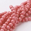 Natural Mashan Jade Round Beads Strands X-G-D263-10mm-XS18-2