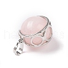 Natural Rose Quartz Pendants G-A212-01P-05-3