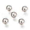 Non-Tarnish 316L Surgical Stainless Steel Beads STAS-H139-02D-P-2