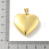 Brass Locket Pendants KK-C092-25G-08-3