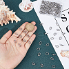 Unicraftale 100Pcs Oval 201 Stainless Steel Slide Charms STAS-UN0043-60-3