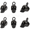 Unicraftale 6Pcs Retro 304 Stainless Steel Pendants STAS-UN0060-20EB-1