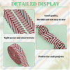 5 Yards Polycotton Jacquard Arrow Ribbon OCOR-WH0078-173A-4