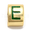 Brass Enamel Beads KK-Z027-01G-04-1