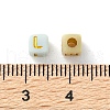 Opaque Acrylic Beads OACR-Z027-01B-3