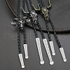SUPERFINDINGS 12Pcs 2 Styles Alloy Cord Ends FIND-FH0008-98-6