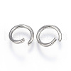 Non-Tarnish 304 Stainless Steel Open Jump Rings A-STAS-E066-12-9mm-2